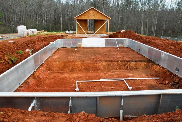 Pool Site Grading in Jacksonville
