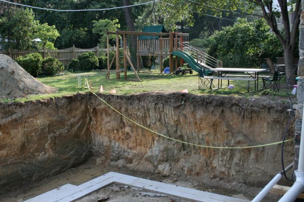 Footer Digging in Jacksonville